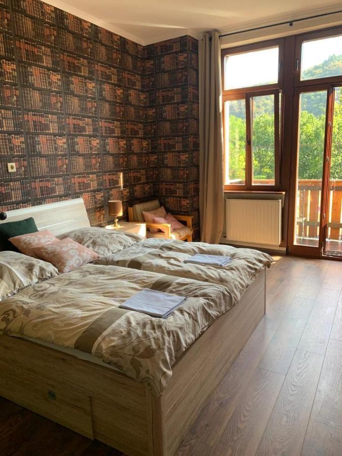 Hotelzimmer Im Alten Reihenhaus Auf Der Stadtmauer Bacharach Εξωτερικό φωτογραφία