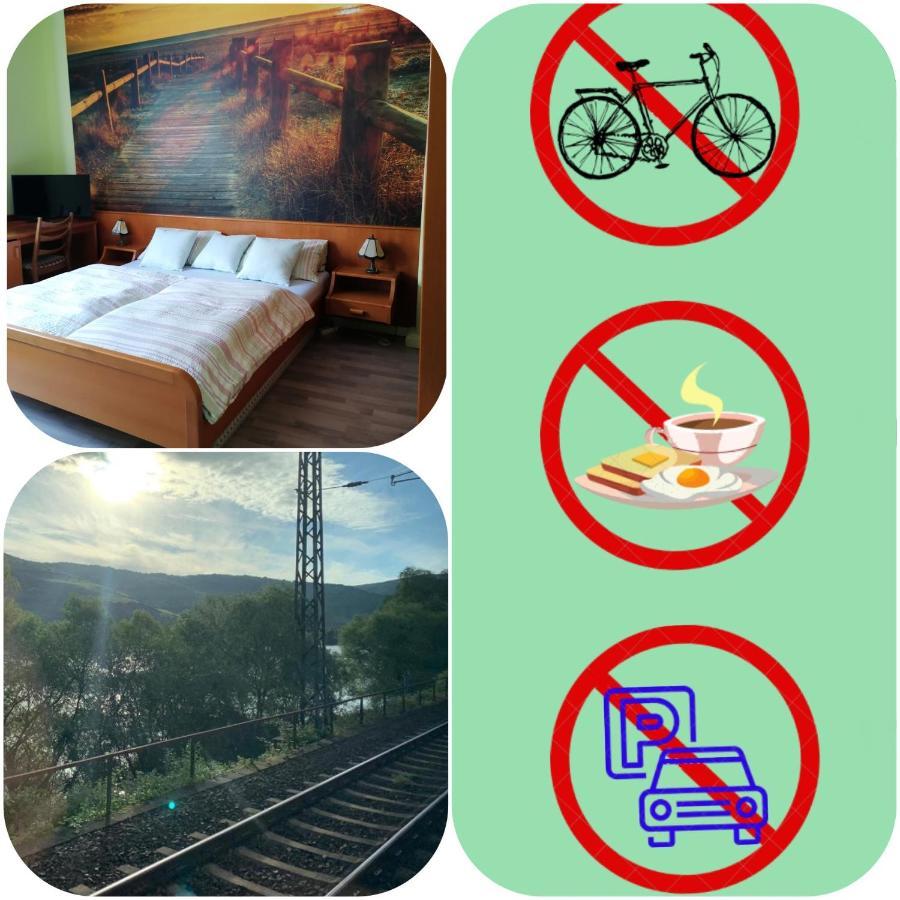 Hotelzimmer Im Alten Reihenhaus Auf Der Stadtmauer Bacharach Εξωτερικό φωτογραφία